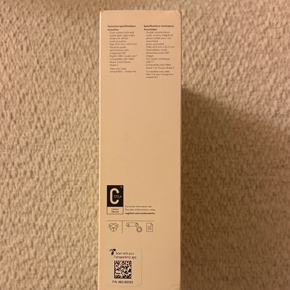 Logitech Chorus VR Off-Ear Headset for Meta Quest 2 - Picture 2 of 5